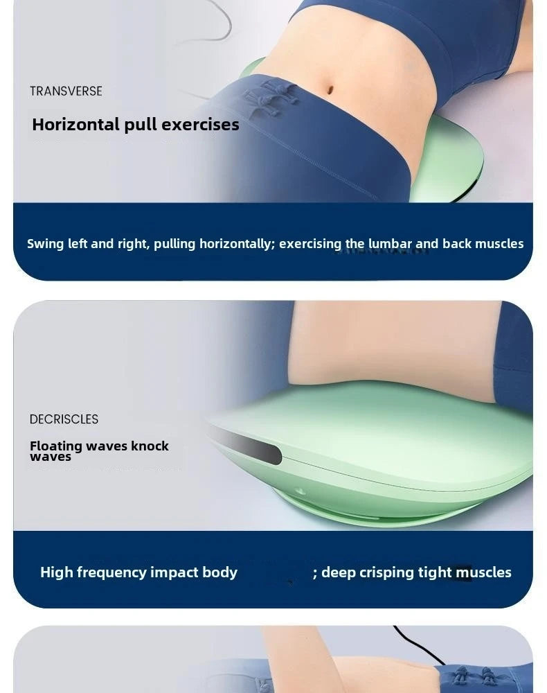 JAIYORL Electric Lumbar Traction Massager – Adjustable Vibration Waist & Spine Support Back Massage Machine