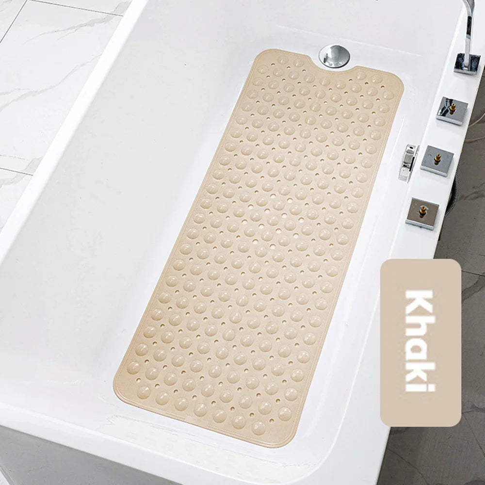 40×100cm Bathroom Non-Slip Mat – Long PVC Bathtub & Shower Foot Massage Mat