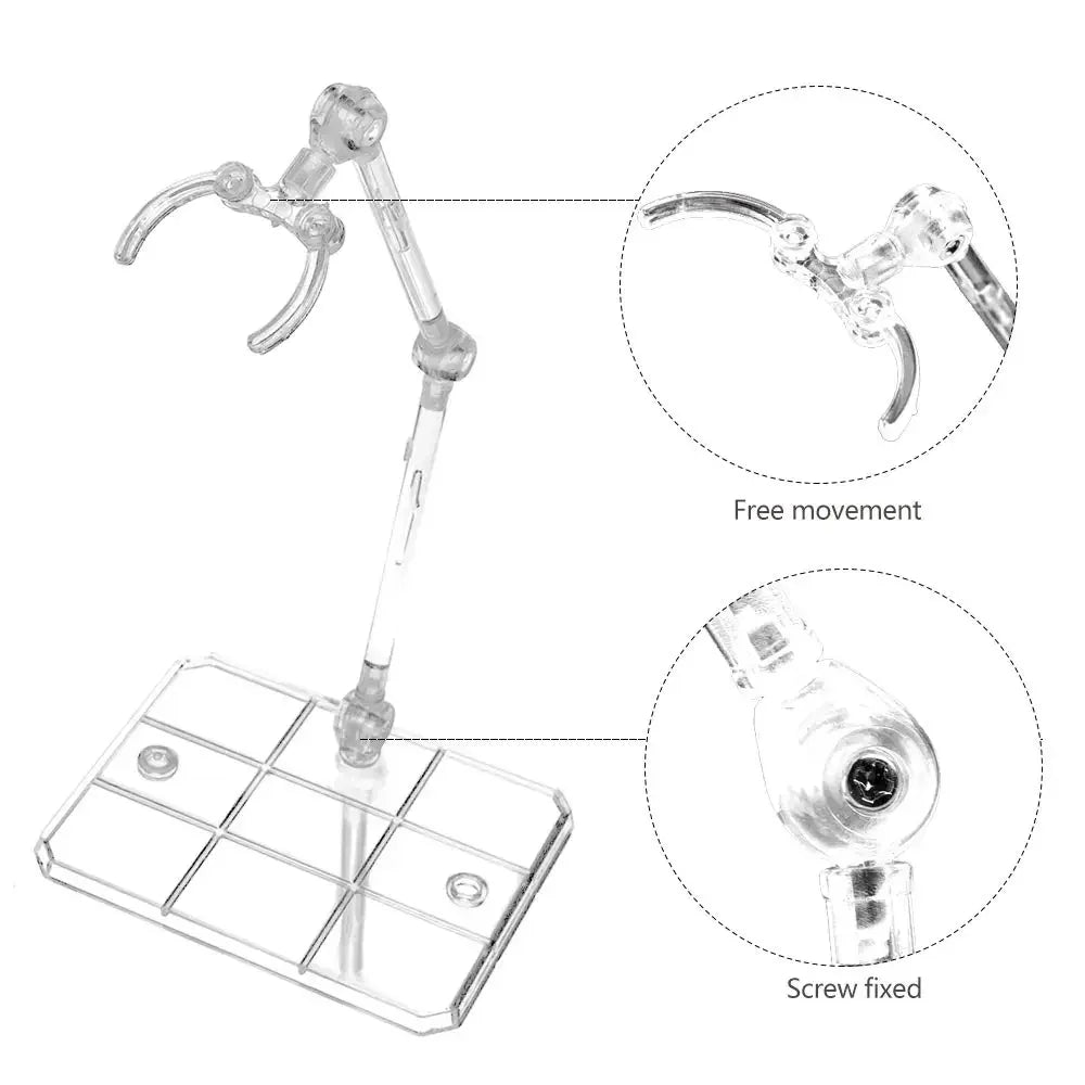3/5/10PCS Action Figure Display Base – Doll Model Stand for HG, RG, SD, SHF Gundam 1/144 Toys