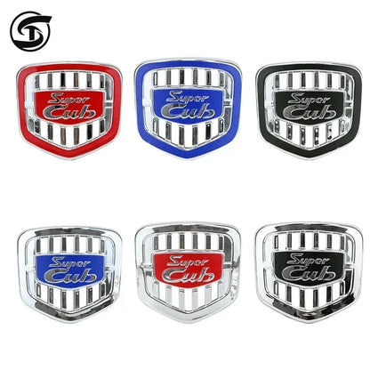 3D Motorcycle Decoration Stickers - Plating Emblem Badge Decals for Honda Super CUB C70, C90, C110, C125, CT125 | Cafe Racer Modification