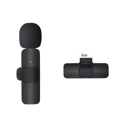 Mini Wireless Lavalier Microphone - USB-C Noise Cancellation Lapel Mic for iPhone Video Recording Vlog & Content Creation