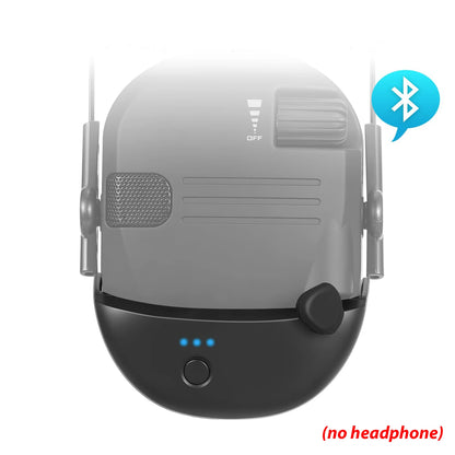 W1 Wired to Bluetooth Headphone Adapter – Wireless Converter for WK Series Earmuffs