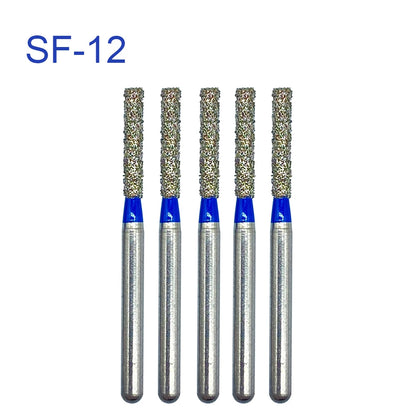 5pcs FG Dia 1.6mm Dental Drills – High-Speed Handpiece Diamond Burs for Teeth Whitening
