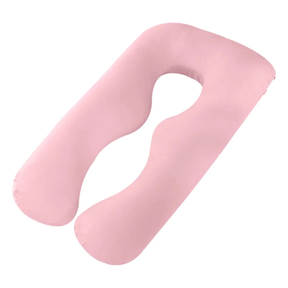 Pure Cotton U-Shaped Maternity Pillow Case – Pregnancy Pillow Cover for Women