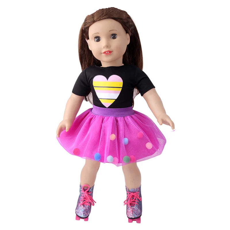 18" American Doll Clothes Set — Jacket and Pants Outfit for Baby Dolls