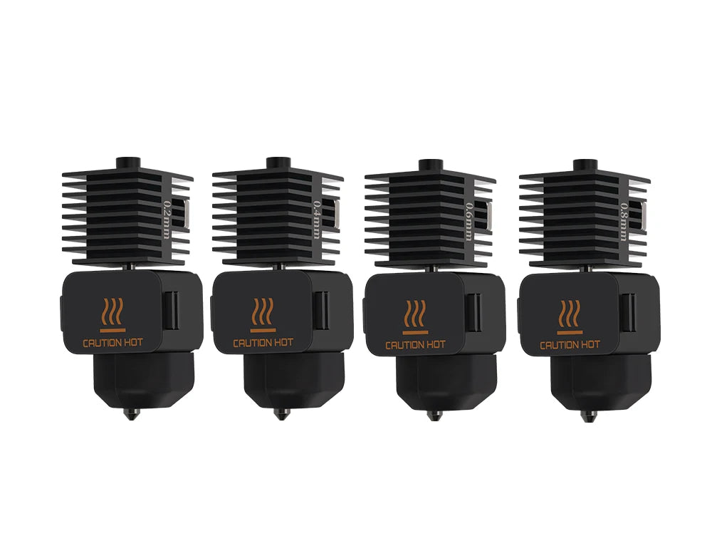 Hotend Kit for Bambu Lab A1 Mini 3D Printer – Hardened Steel Nozzle 0.2/0.4/0.6/0.8mm Assembly