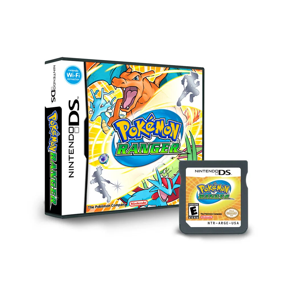 DS R4 Game Card — Pokémon Gold, Heart, Silver, Soul, Platinum English Version for DS, 3DS, NDSi & NDS Lite