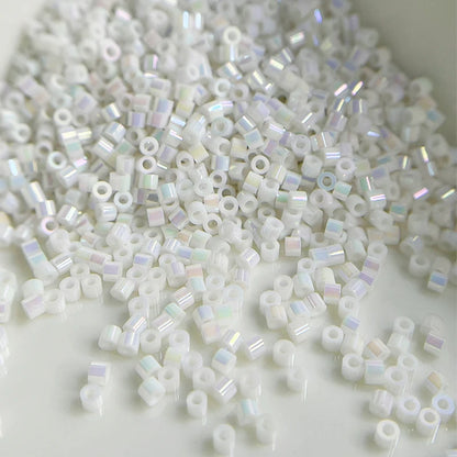 Oil Painting Color Glass Seed Beads - 11/0 Loose Spacer Beads for DIY Jewelry Making, Sewing & Craft Accessories