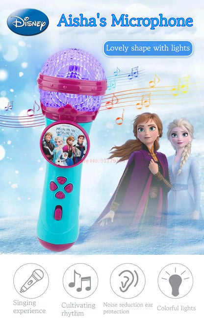 Disney Princess Minnie Singing Microphone – Music Toy for Girls, Frozen Baby Song Gift