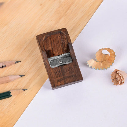 Mini Pencil Sharpener - Portable Pencil Grinder for Wood, Charcoal & Lead Sharpening