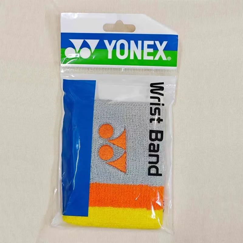 YONEX 75th Anniversary Sports Wristband - Sweat-Absorbent Thickened Wrist Support for Badminton and Tennis