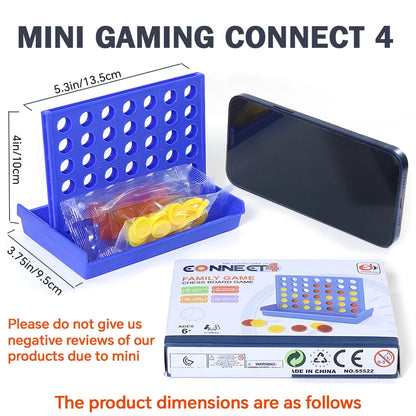 Classic Connect 4 Game – 2 Player Grid Game, Get 4 in a Row for Kids Ages 6+ | Backyard Fun & Family Game