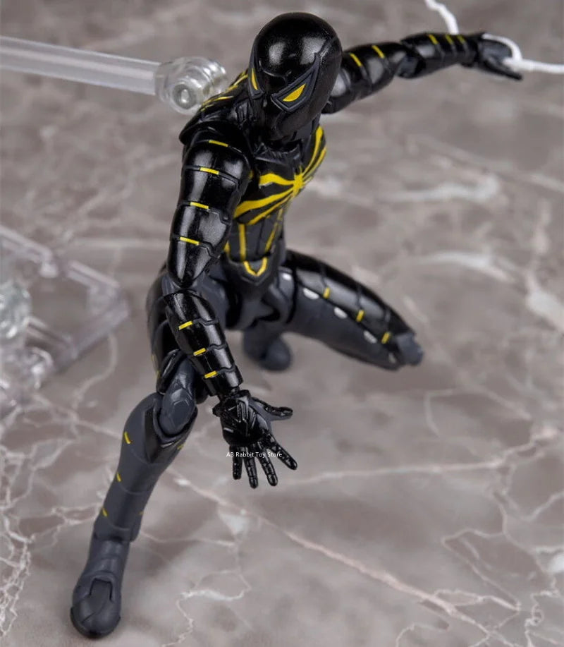 Spiderman Anime Action Figure – Anti-Octopus Suit 15cm PVC Collectible Toy for Kids & Desk Decor