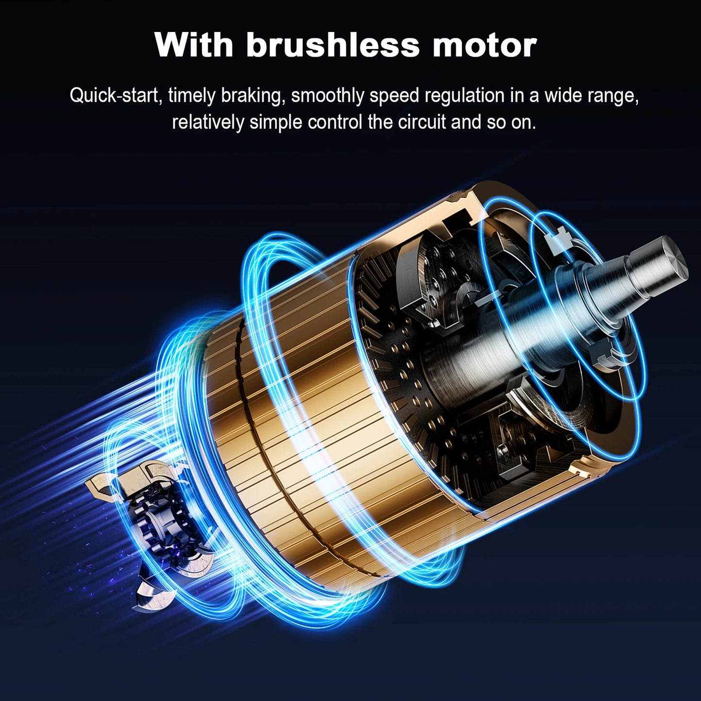 125mm 90W Brushless Cordless Orbital Sander - Electric Polisher for Wood, Metal Grinding & Polishing