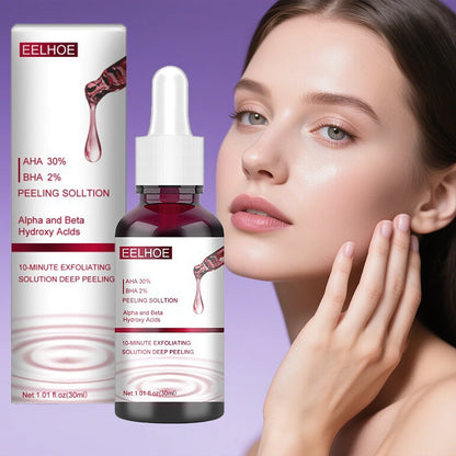 AHA 30% + BHA 2% Exfoliating Face Serum — Salicylic Acid Pore Shrink, Moisturizing & Oil Control Skin Care Essence