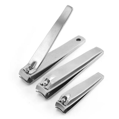 Professional Carbon Steel Nail Clippers - High Quality Nail Cutter for Fingers and Toes, Scissor-Style Tool