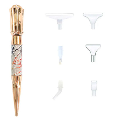 5D Diamond Painting Pen Kit – Glitter Sparkle Drill Pens for Cross Stitch, Embroidery, DIY Crafts & Nail Art