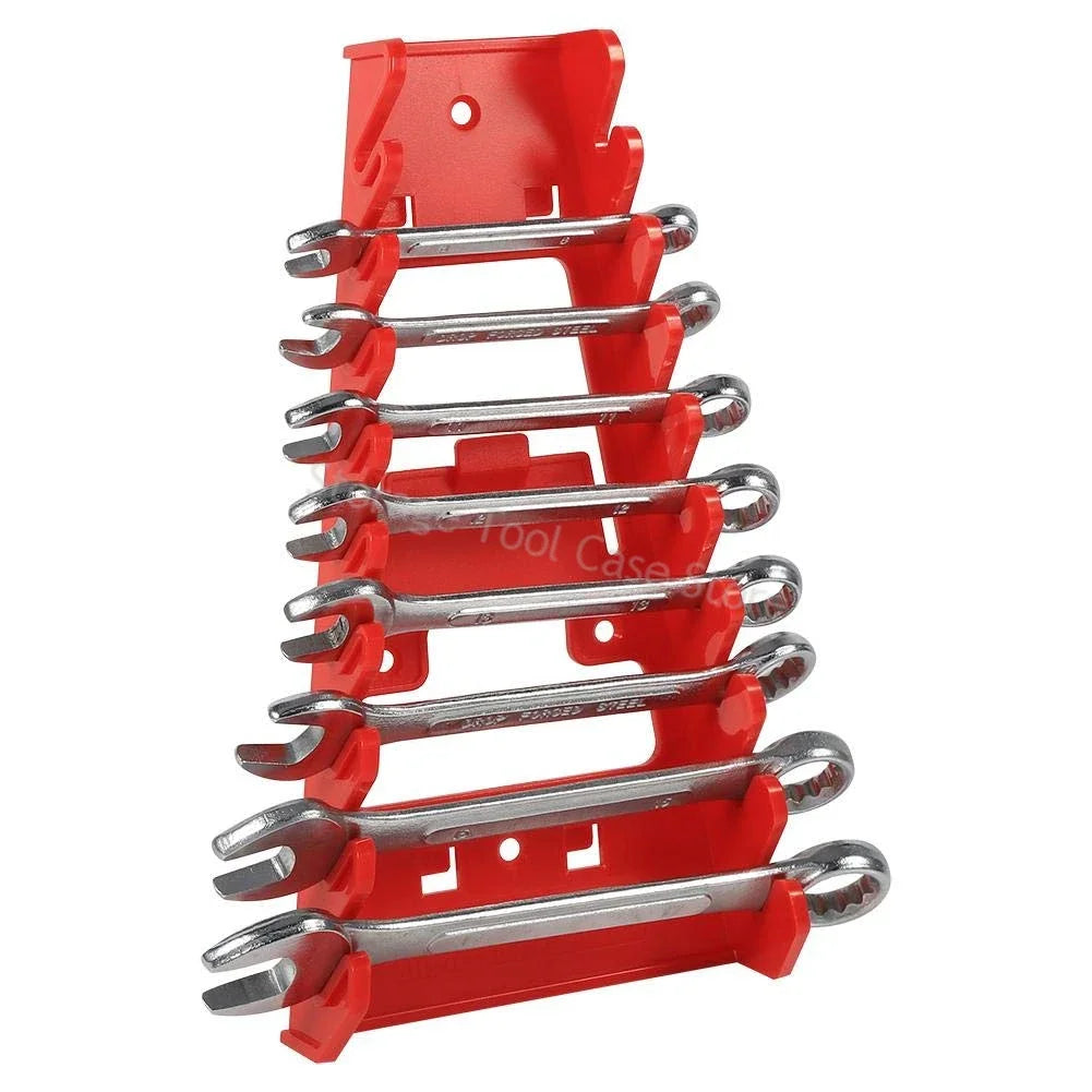 Plastic Wrench Organizer Tray – Tool Rack Holder for Spanners, Sockets & Standard Wrench Storage