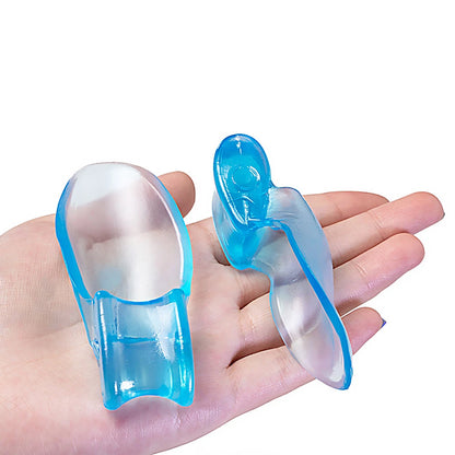 Silicone Toe Separator & Finger Protector – Gel Orthopedic Bunion, Hallux Valgus Corrector, Pedicure Spacer for Feet Care