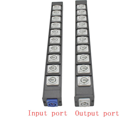 Chassis Light Connector – LED Power Connector AC Coupler Adapter Extender, NAC3MPA/NAC3MPB Aviation Socket 1-13AC