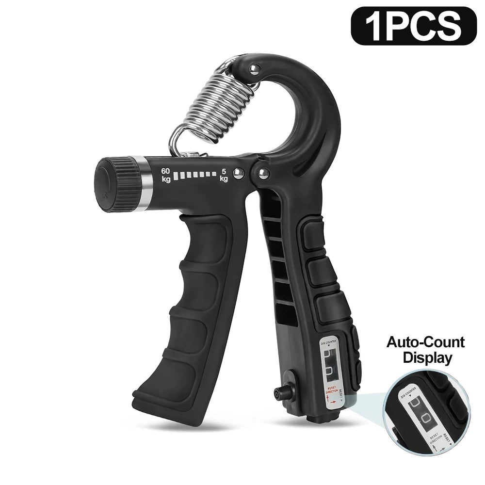 Adjustable 5–60Kg Heavy Hand Gripper – Fitness Hand Exerciser & Wrist Strengthener for Finger Training and Recovery