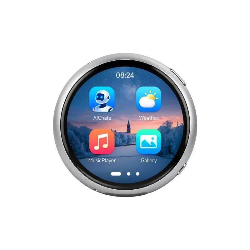 Waveshare ESP32-S3 1.75" AMOLED Touch Display Board - 466×466 Round Screen with Aluminum Alloy Case