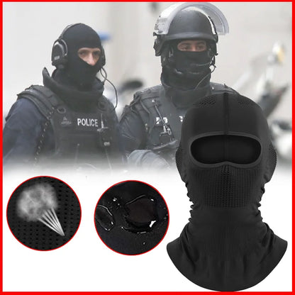 Military Tactical Balaclava Face Mask - Breathable, Dustproof, Wear-Resistant for Army, Police, Motorcycle Helmet Liner