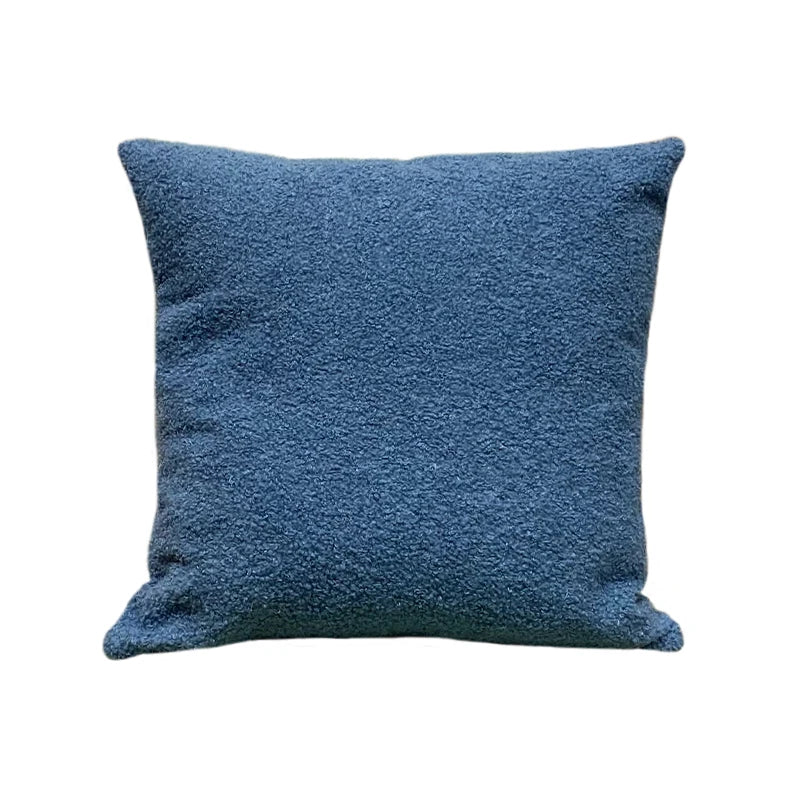 Plush Decorative Throw Pillow Cover 45x45cm – Soft Sofa Cushion Case for Living Room Home Décor Pillowcase