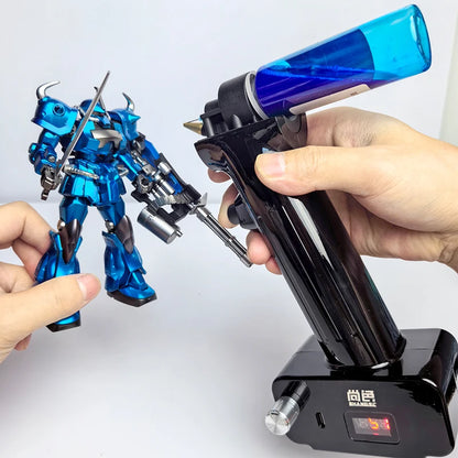 SHANGSE No-Clean Cordless Airbrush Kit – 30PSI Portable Rechargeable Spray Tool for Model Painting & Furniture Restoration
