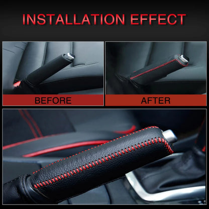 Car Handbrake Sleeve Protective Case for SEAT Models - Fits Leon 1/2/3 MK3, FR, Cordoba, Ibiza, Arosa, Alhambra, Altea, Exeo, Toledo, Cupra