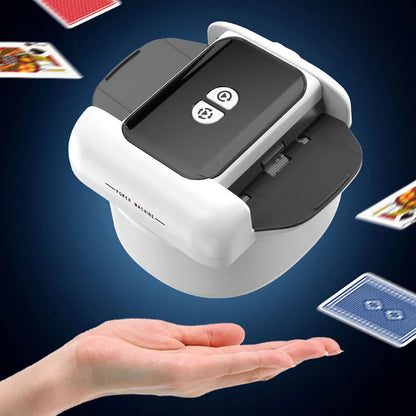 Rechargeable Automatic Card Shuffler – Electric Poker Card Shuffling Machine for Home & Party Games