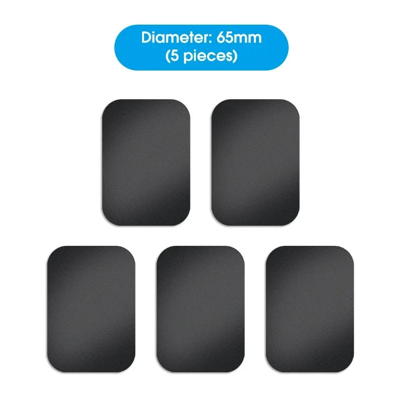Magnetic Phone Holder for Car - Universal Iron Sheet Disk Sticker Mount for All Smartphones