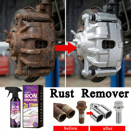 Powerful Rust Remover Spray - Fast Metal Rust Removal Solution for Cars, Bikes, Tools & Household Repairs