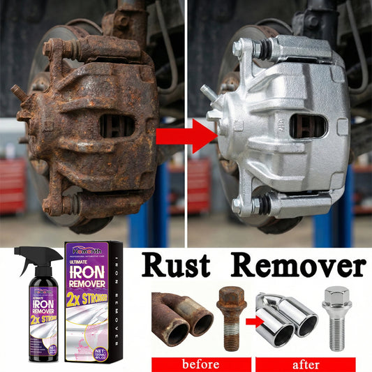 Powerful Rust Remover Spray - Fast Metal Rust Removal Solution for Cars, Bikes, Tools & Household Repairs