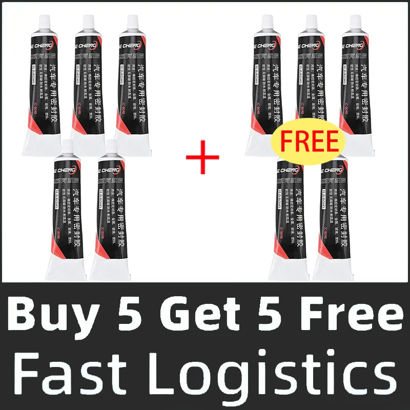 50ML Automotive Waterproof Sealant Glue – High Temperature Car Sunroof & Chassis Repair Adhesive for Sealing Strips & Components