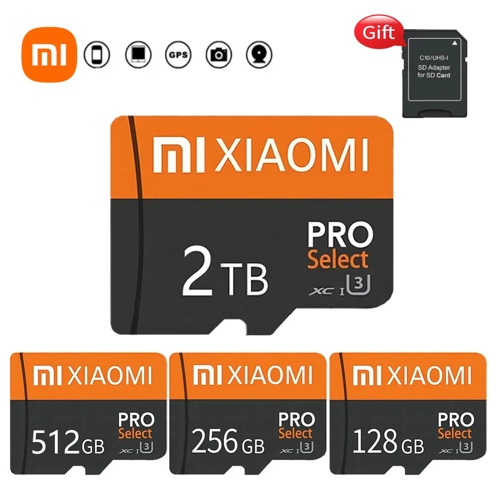 Xiaomi Mini Micro TF SD Card — High-Speed 128GB–2TB Memory Card for Phone & Camera
