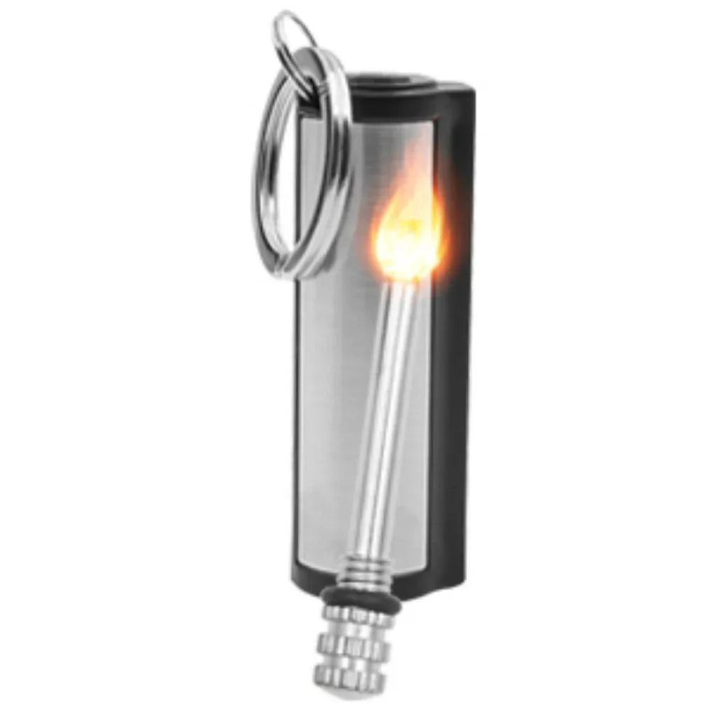 1-50 Pack Flint Metal Match Lighter – Portable Outdoor Survival Lighter, Lights Up to 10,000 Times