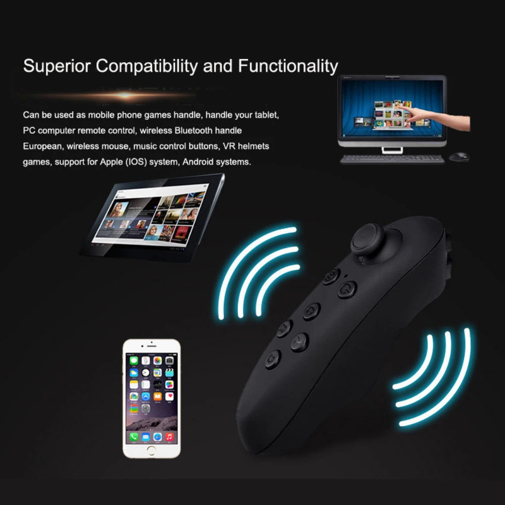 VR Glasses Virtual Reality Headset – 3D Lenses Smart Goggles for Smartphones, Mobile Game Accessory