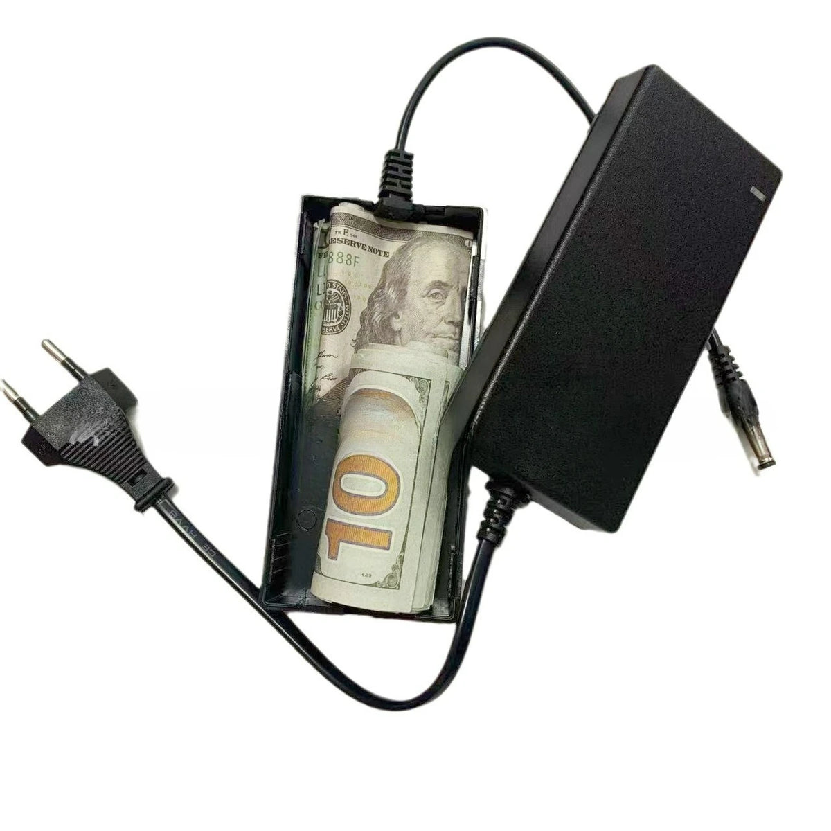 Camouflage Computer Charger Storage Box - Hidden Anti-Theft Private Money & Key Storage Organizer
