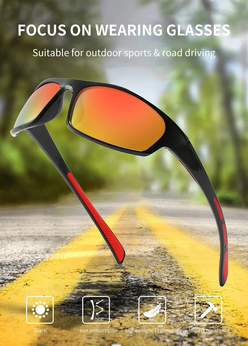 2023 New Fashion Polarized Color-Changing Sunglasses for Men – Outdoor Sports Cycling Eyewear