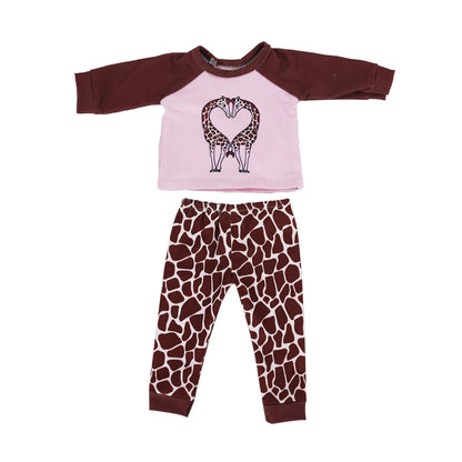 Doll Clothes Multi-Style Daily Set – Pajamas & Home Wear for 43cm Born Baby Dolls & 18-Inch American Dolls, Our Generation Toy Gift