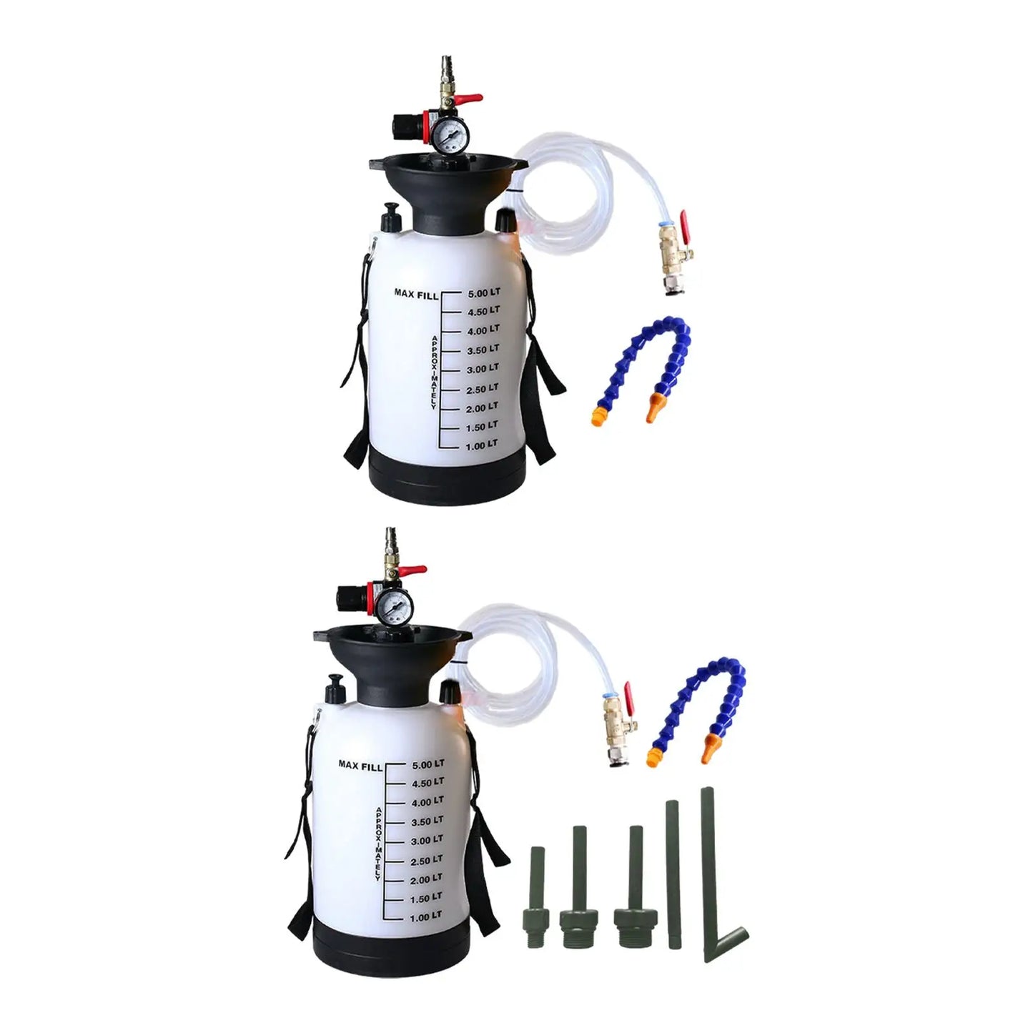5L/8L ATF Refill Dispenser | Pneumatic Fluid Extractor & Gearbox Oil Transfer Pump for Automotive Use