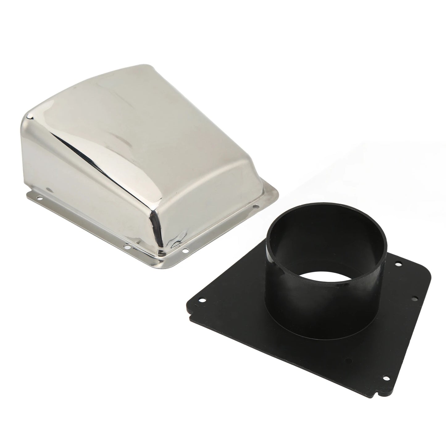 High Strength Stainless Steel Marine Clamshell Vent Cover with Nylon Base – Boat & Yacht Accessories