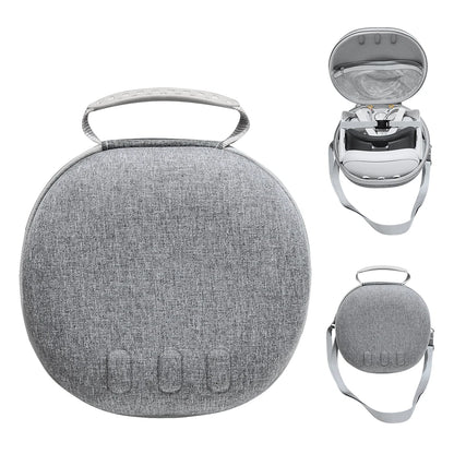 Portable Carrying Case for Meta Quest 3 - Travel-Sized VR Storage Bag with Larger Capacity, Protective EVA Material for Quest 3 Accessories