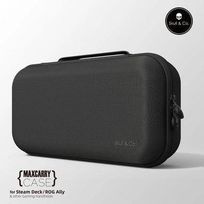 Skull & Co. MaxCarry Travel Case – Protective Carrying Bag for Steam Deck, ROG Ally & Handheld Consoles