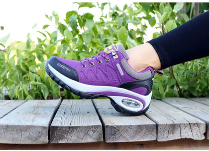 Women’s Sports Shoes – Platform Sneakers, Non-Slip Hiking & Running Shoes, Casual Low Top Footwear for Outdoor Activities