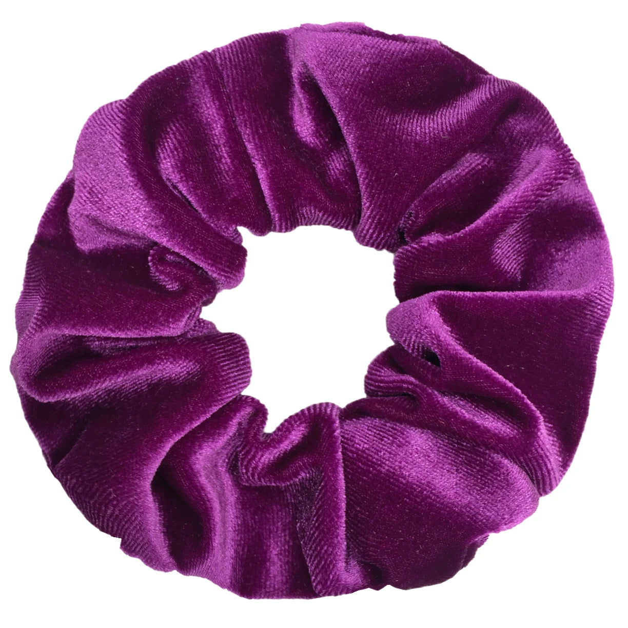 10/6/1Pcs Velvet Hair Scrunchies Set for Women – Solid Color Elastic Ponytail Hair Bands & Headband Accessories (Black Pack)