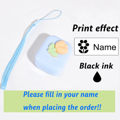 Custom Kids Name Stamp - Personalized Waterproof Clothing Label & Signature Seal