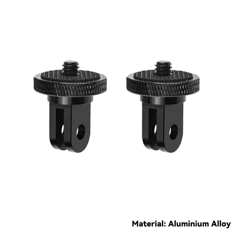 1/4 Inch Tripod Adapter Mount - 360° Rotating Holder for GoPro Hero 13 12 11 10 9 8 Insta360 X2 X3 X4 DJI Camera Accessories