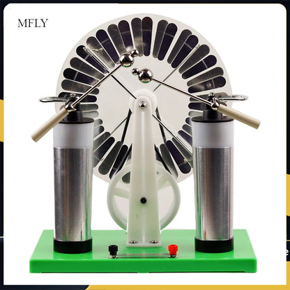 Wimshurst Electrostatic Machine - Static Electricity Generator for Physics Experiments & Tesla Demonstrations